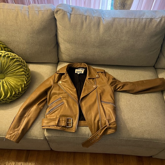 Leather Walter Baker jacket size S - Picture 11 of 12